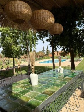 Dar Aït Zahra - Marrakech, Vue panoramique sur l'Atlas